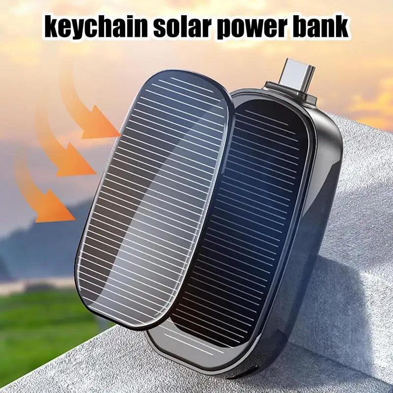 1200mAh Solar Keychain Power Bank Charger - AltrasTech