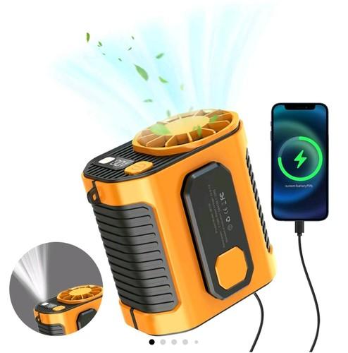 USB Rechargeable Waist Clip Fan - Stay Cool Anywhere - AltrasTech